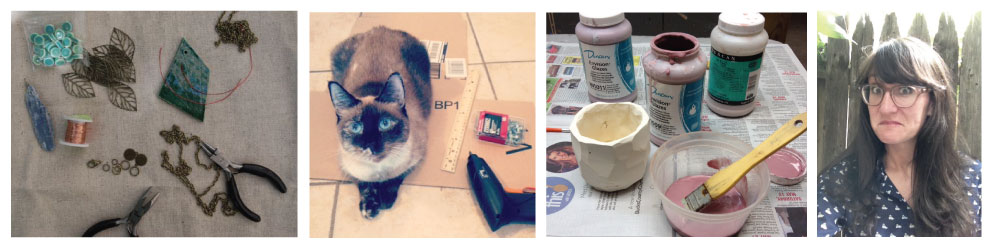 Handmade crafts and diy projects on the Philodendron blog